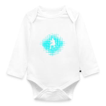 Kiter - Body Bébé bio manches longues - blanc - Devant