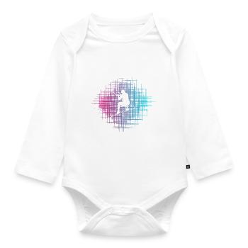 Kite - Baby Bio-Langarm-Body - Weiß - Vorne