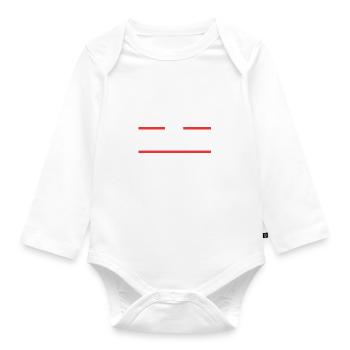 Grafik Designer Beruf - Baby Bio-Langarm-Body - Weiß - Vorne