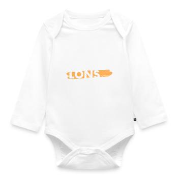 Stàm de Lòns - Baby Bio-Langarm-Body - Weiß - Vorne