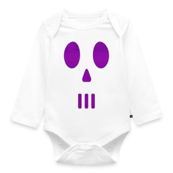 Hacking Hacks Hacker Computer Malware eSport Trojaner - Baby Bio-Langarm-Body - Weiß - Vorne