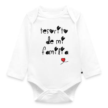 Bébés et enfants. - Body Bébé bio manches longues - blanc - Devant