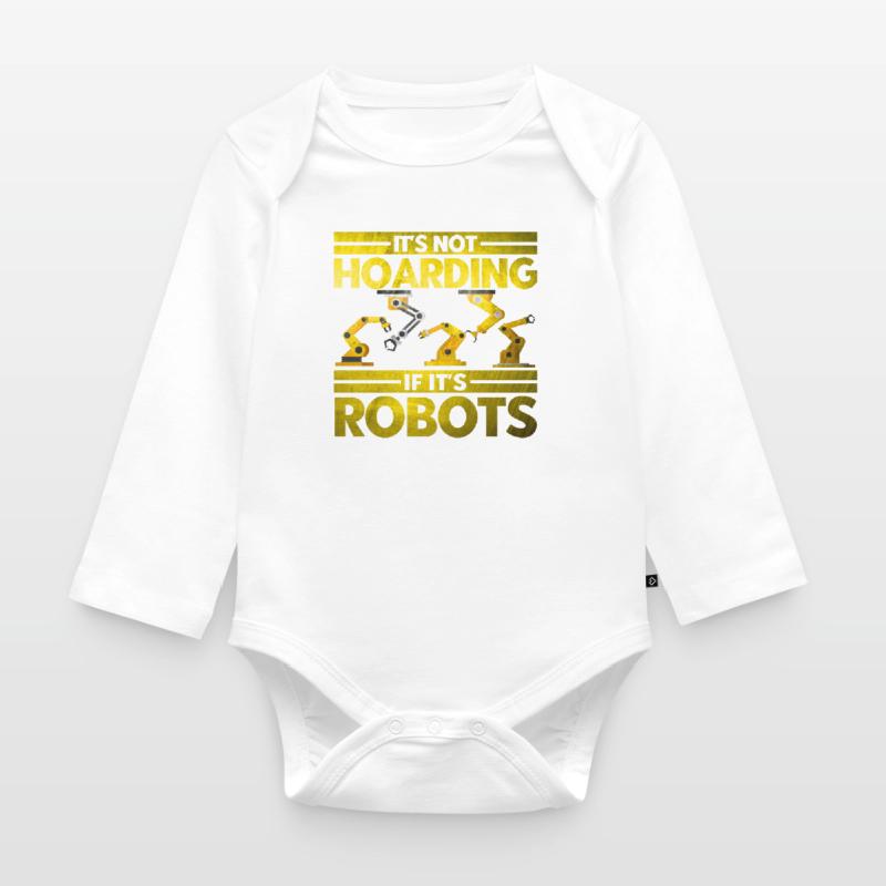 Robotics Robotics Engineer Robot Gift Organic Longsleeve Baby Bodysuit