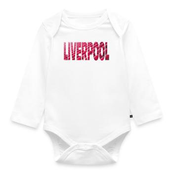 Liverpool - Baby Bio-Langarm-Body - Weiß - Vorne