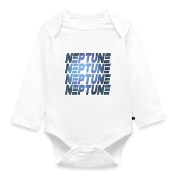 Neptune Design - Organic Longsleeve Baby Bodysuit - white - Front