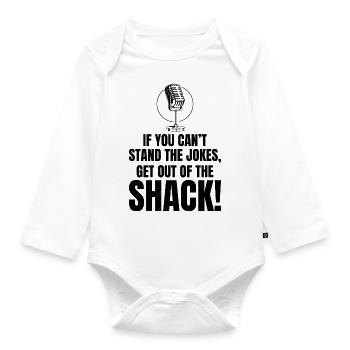 Amateur Ham Radio Operator Humor Jokes - Organic Longsleeve Baby Bodysuit - white - Front