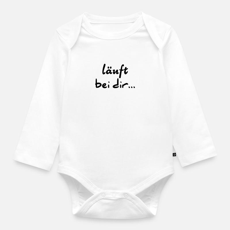 Fonctionne pour moi - Body Bébé bio manches longues - blanc