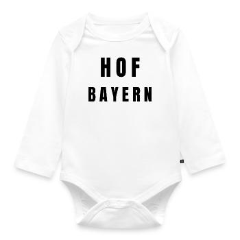 Hof Bayern - Baby Bio-Langarm-Body - Weiß - Vorne