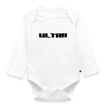 ultra - Organic Longsleeve Baby Bodysuit - white - Front