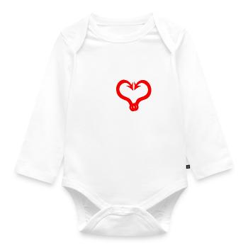 Pêcheur Ange Pêcheur Pêcheur Idée Cadeau - Body Bébé bio manches longues - blanc - Devant