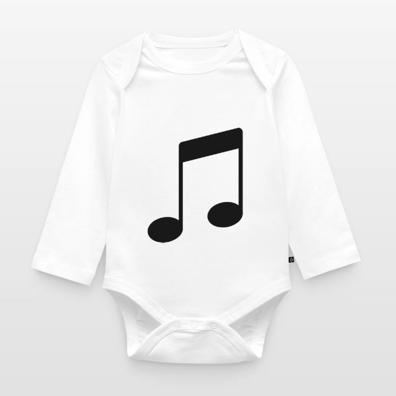 note_icon Organic Longsleeve Baby Bodysuit