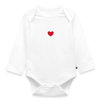 Orlando Florida - Organic Longsleeve Baby Bodysuit - white - Front