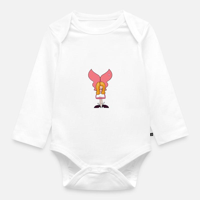 Alsacienne - Body Bébé bio manches longues - blanc