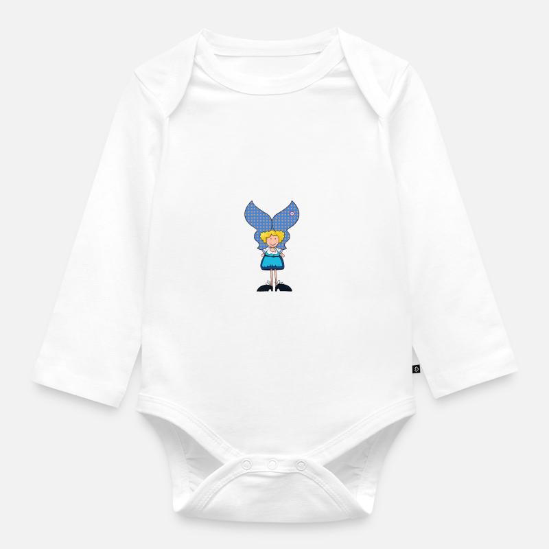 Alsacienne - Body Bébé bio manches longues - blanc