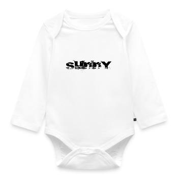 Sunny - Organic Longsleeve Baby Bodysuit - white - Front