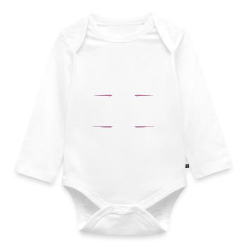 Nele - Baby Bio-Langarm-Body - Weiß - Vorne