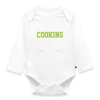 Équipe de cuisson - Body Bébé bio manches longues - blanc - Devant