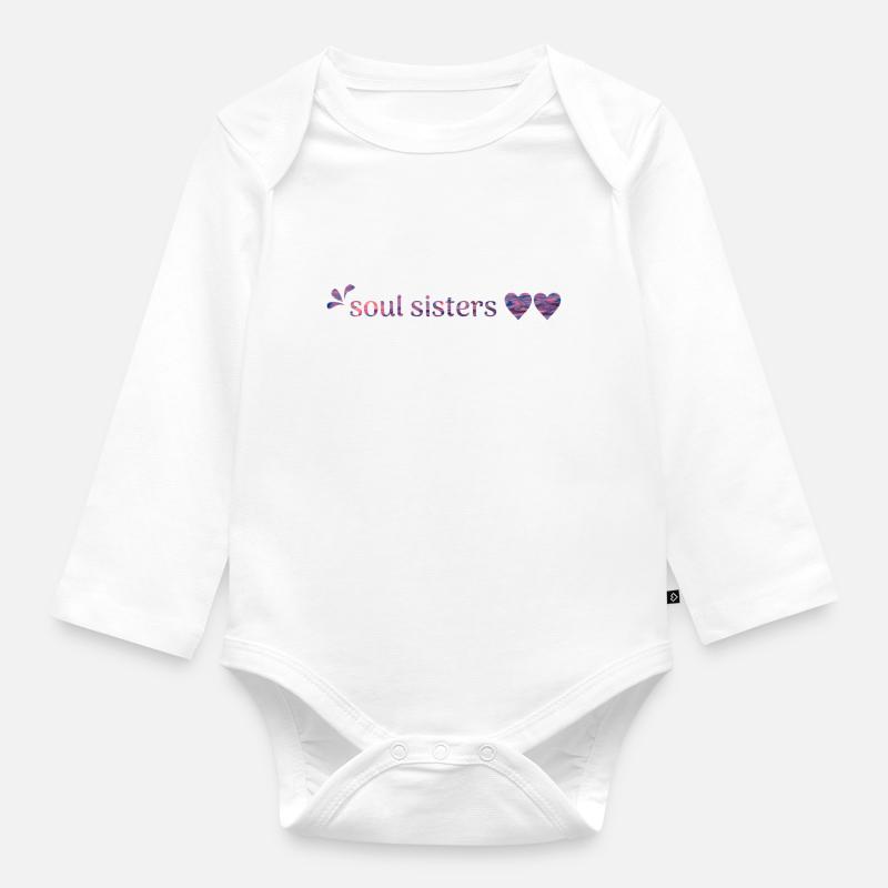 Amis - Body Bébé bio manches longues - blanc