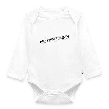 Jeu de société Enfant - Body Bébé bio manches longues - blanc - Devant