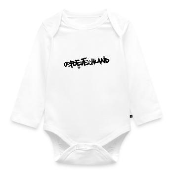 East Germany (ie) - Organic Longsleeve Baby Bodysuit - white - Front