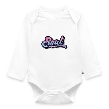 Soul Vintage - Body Bébé bio manches longues - blanc - Devant