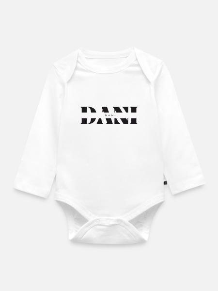 Dani Mode - Baby Bio-Langarm-Body - Weiß