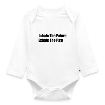 Future - Body Bébé bio manches longues - blanc - Devant