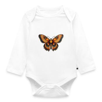 Motte Neo Traditional - Baby Bio-Langarm-Body - Weiß - Vorne