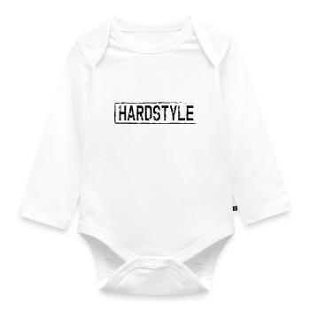 hardrock - Baby Bio-Langarm-Body - Weiß - Vorne