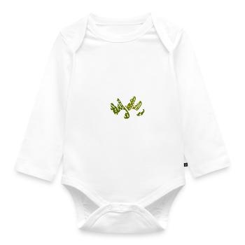Quand la vie vous donne des concombres, faites des cornichons 2 - Body Bébé bio manches longues - blanc - Devant