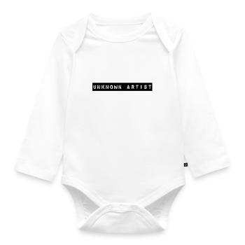 Unknown artist - Organic Longsleeve Baby Bodysuit - white - Front