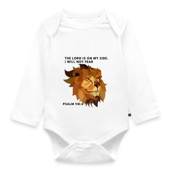Jesus Christ,Jesus Christ,Jesus Christ,Jesus - Organic Longsleeve Baby Bodysuit - white - Front