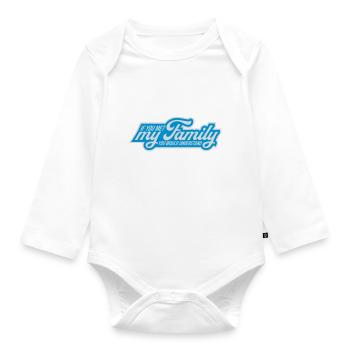 you would understand quote - Organic Longsleeve Baby Bodysuit - white - Front