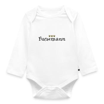Futzemann (Kölsch) - Body Bébé bio manches longues - blanc - Devant
