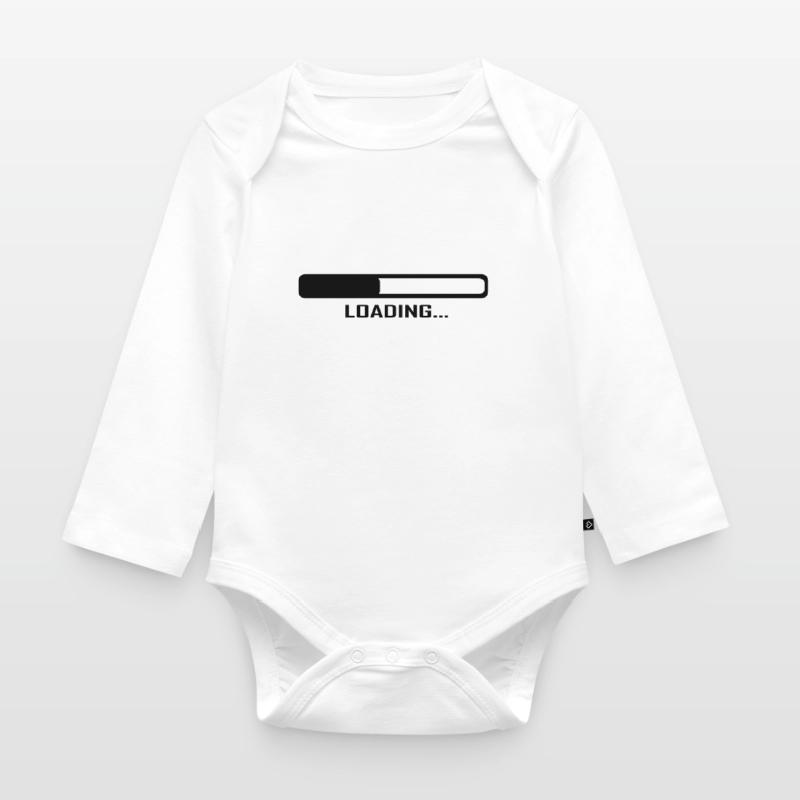 Loading - Ladebalken - Computer Baby Bio-Langarm-Body