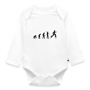 Urban Evolution - Organic Longsleeve Baby Bodysuit - white - Front