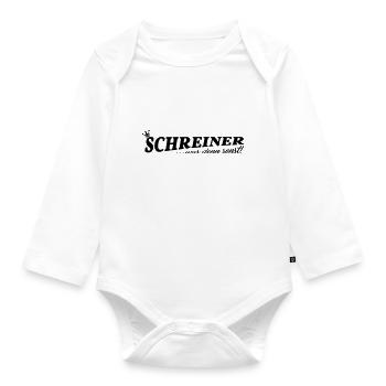 Schreiner - Baby Bio-Langarm-Body - Weiß - Vorne