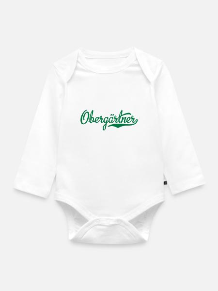 gärtner - Baby Bio-Langarm-Body - Weiß