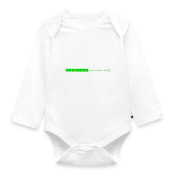 connerie en cours - Body Bébé bio manches longues - blanc - Devant