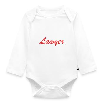 Mon avocat préféré m’appelle mon frère 3 - Body Bébé bio manches longues - blanc - Devant