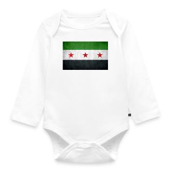 Syrie - Body Bébé bio manches longues - blanc - Devant