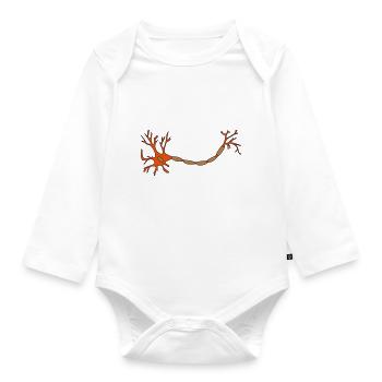 annoy - Organic Longsleeve Baby Bodysuit - white - Front