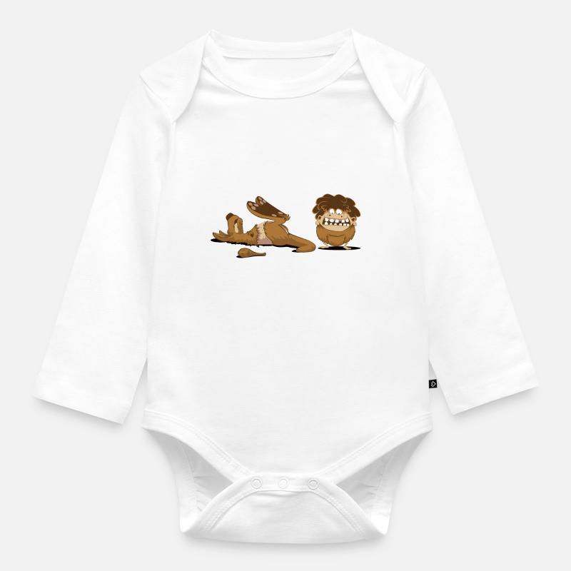 Révolution - Body Bébé bio manches longues - blanc