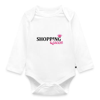 shopping_queen_1_f2 - Baby Bio-Langarm-Body - Weiß - Vorne