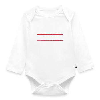 Zrce 2023 - Baby Bio-Langarm-Body - Weiß - Vorne