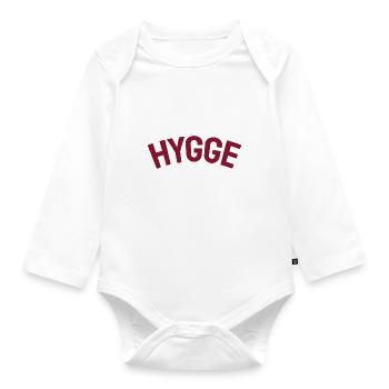 Hygge Style de vie scandinave - Body Bébé bio manches longues - blanc - Devant