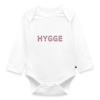 Hygge Style de vie scandinave - Body Bébé bio manches longues - blanc - Devant