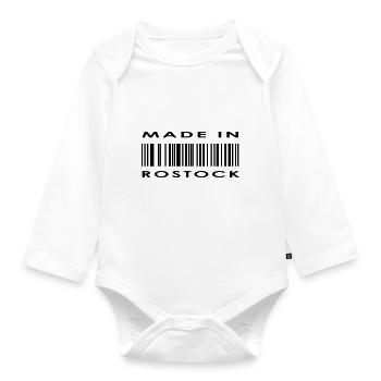 Rostock - Organic Longsleeve Baby Bodysuit - white - Front