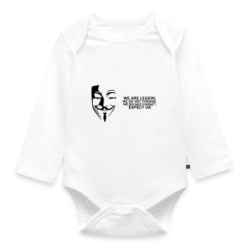 ANO2 - Baby Bio-Langarm-Body - Weiß - Vorne