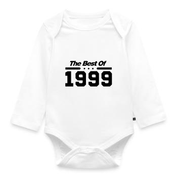 the_best_of_1999__f1 - Body Bébé bio manches longues - blanc - Devant